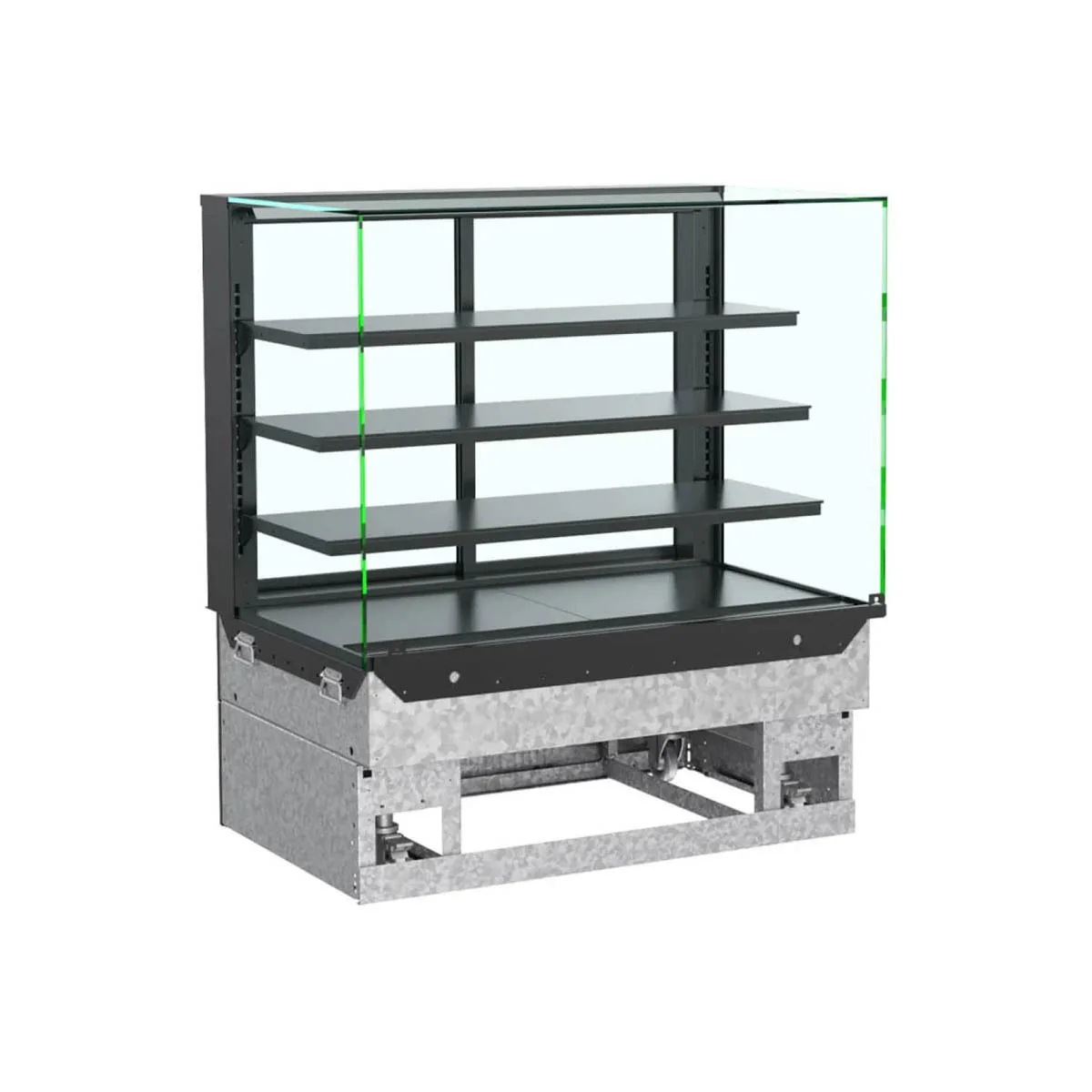 Structural Concepts NE4835DSV 48" Reveal® Service Non-Refrigerated Slide In Counter Case