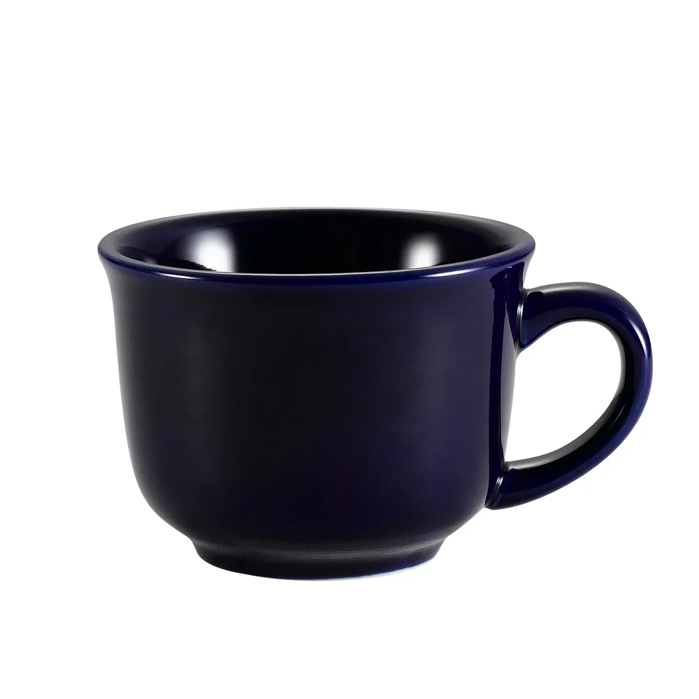 CAC China TG-1-CBU - Tango Coffee Cup 7.5oz 3½" Dia x 2¾" H Porcelain Blue Dishwasher - 1 Dozen