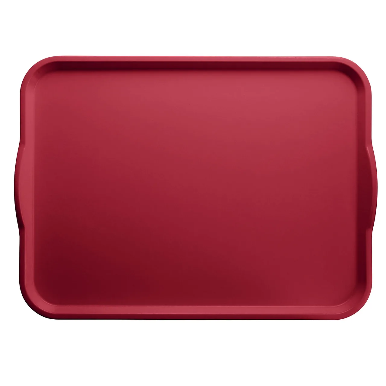 Cambro 1418H221 - Camtray Dietary Tray, 14" x 18" Red Fiberglass, High‑Impact, NSF, Made in USA
