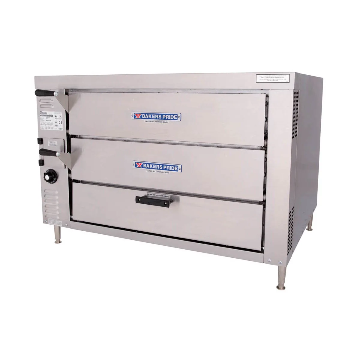 Bakers Pride GP61-HP Double Deck Gas Countertop Pizza Oven w/ 60,000 BTU, Stackable