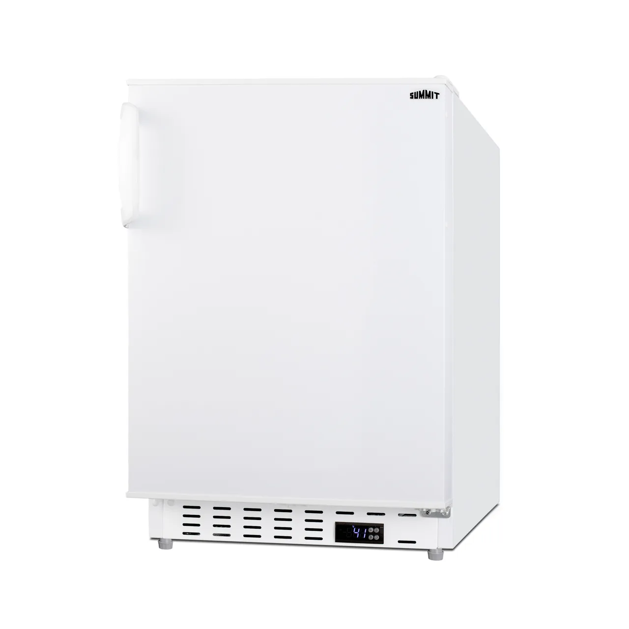 Summit ALR46W 20" Built-in or Freestanding Undercounter Refrigerator in White, ADA compliant, 3.5 cu. ft.