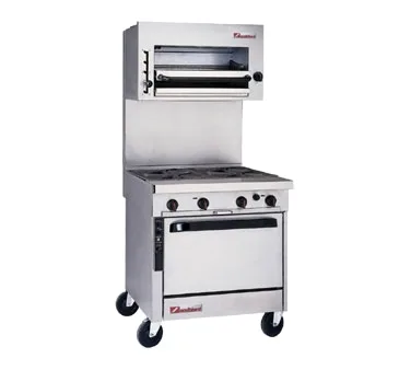 Southbend P32D-XX 32" Gas Heavy Duty Range w/ (4) Open Burners, (1) Standard Oven, 225.000 BTU