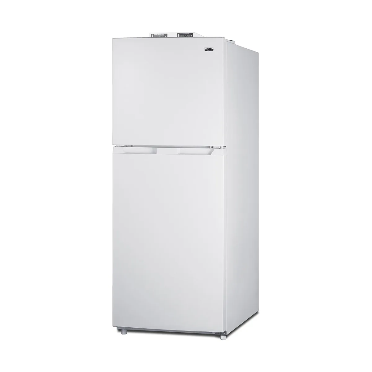 Summit BKRF1088W 23" Break Room Refrigerator-Freezer in White, 10.1 cu. ft.