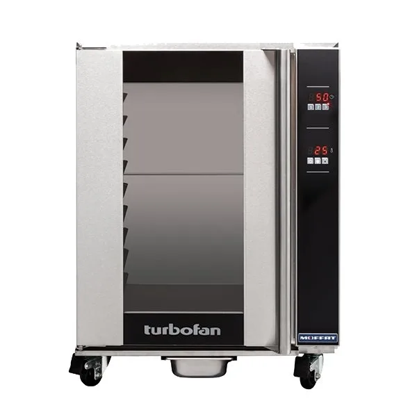 Moffat H10D-FS Heated Holding Cabinet, 10-Pan Capacity, Stainless Steel, Glass Door, 1900W, Mobile