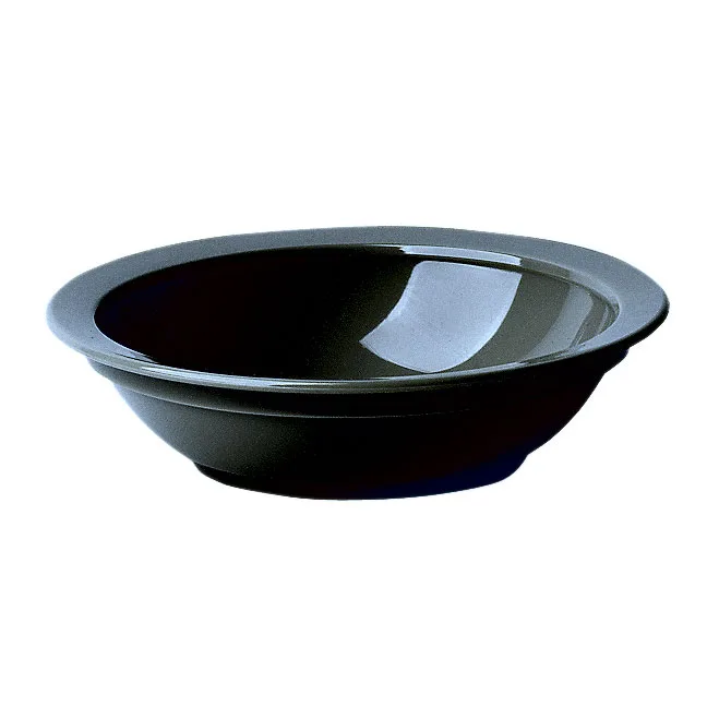 Cambro 60CW110 - 6" Dia x 1.5" H 11‑Oz Polycarbonate Bowl, Black Glossy, NSF Certified, Made in USA