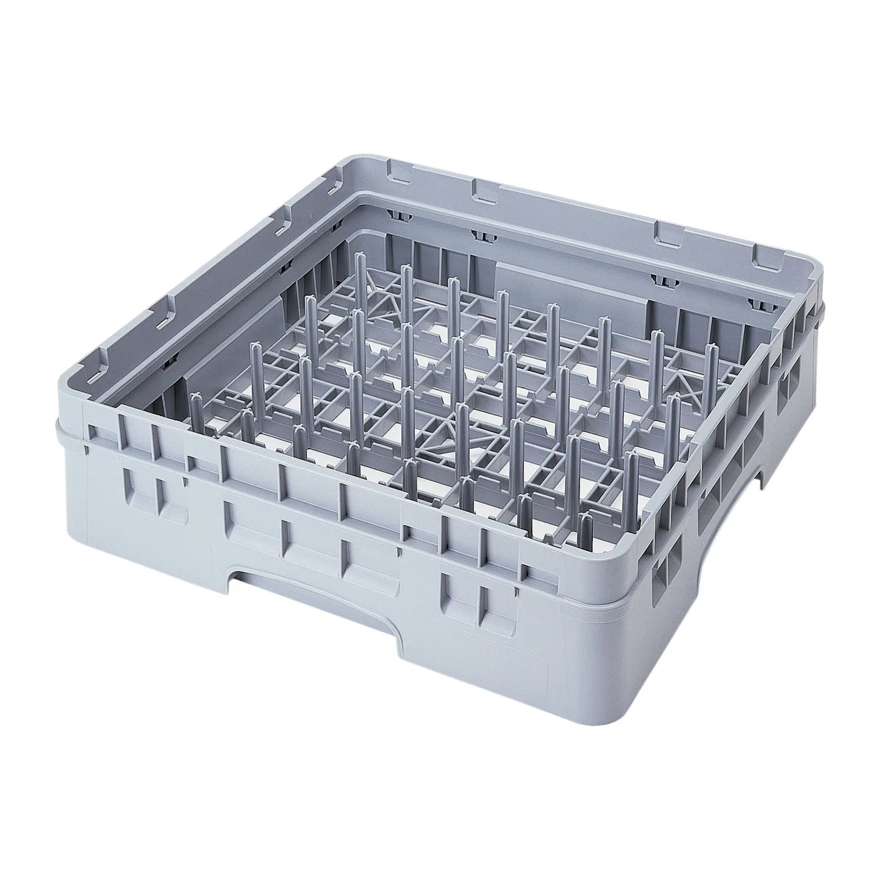 Cambro PR59500151 Camrack 5 x 9 Peg Rack, Full Size, Gray, with 1 Extender, 5 & 9 Spacing Configs, NSF Certified