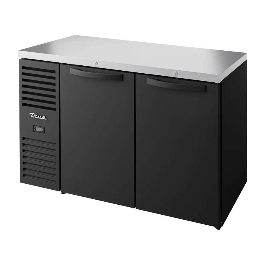 True TBR52‑RI Back Bar Cooler, 52" W X 24" D, 78 6‑Pack Cans or 49 6‑Pack Bottles, R290, USA