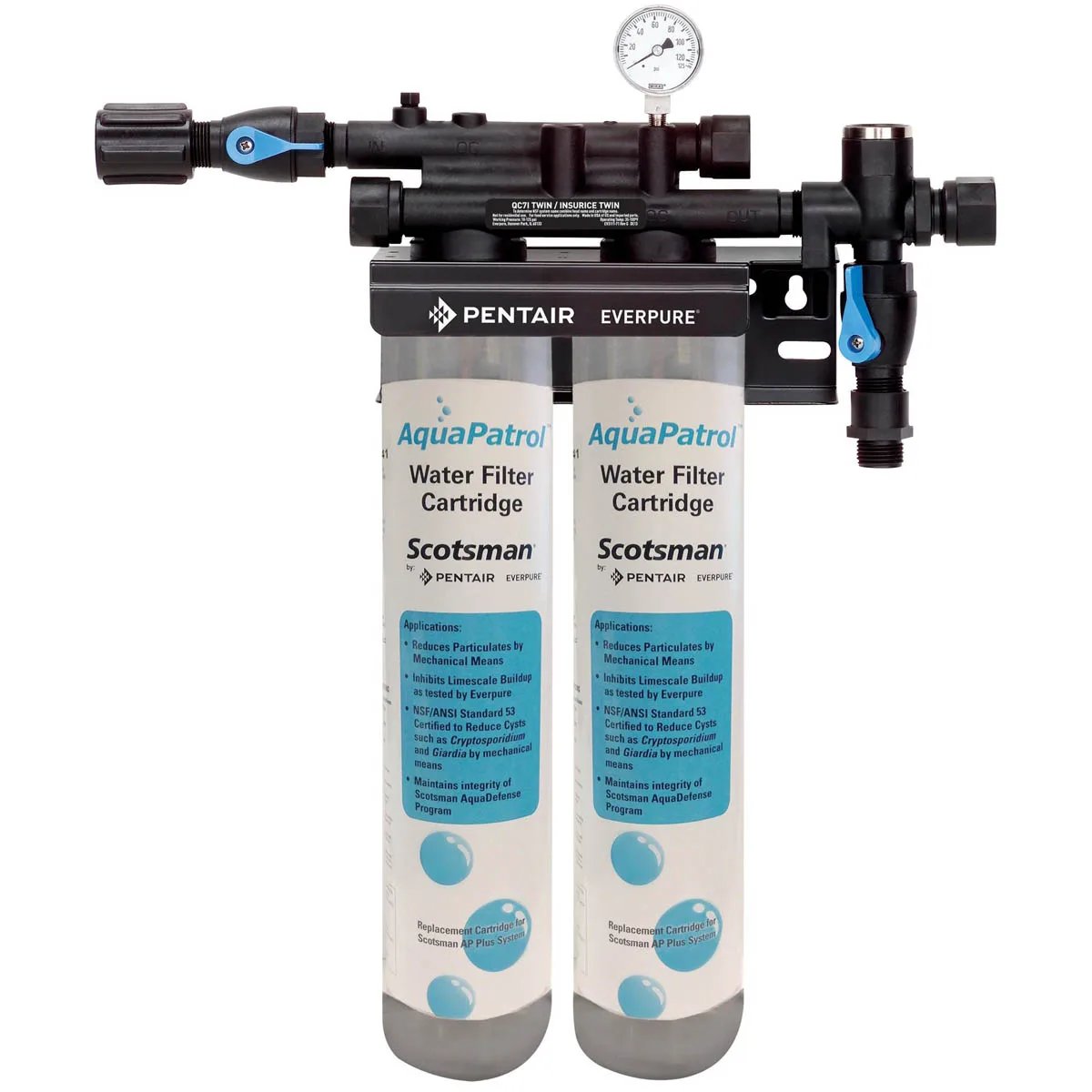 Scotsman AP2-P AquaPatrol Plus Double Water Filtration System