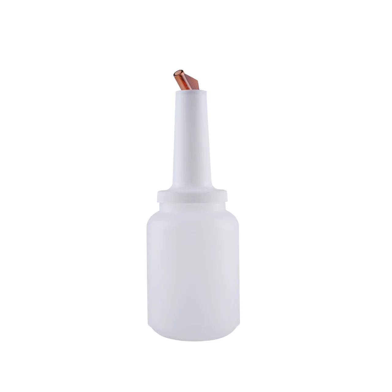 CAC China PRBT-2BN Pour Bottle – 5" 2‑Quart Capacity, Brown Finish, Integrated Spout and Lid