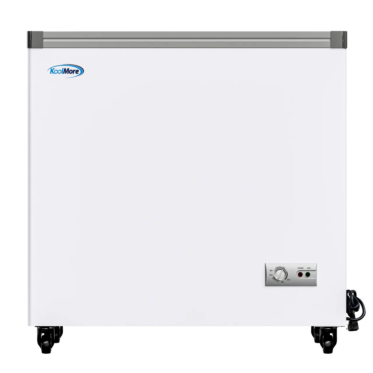 Koolmore KM-ICD-7C Ice Cream Dip Unit 33.94" W,7 cu ft,Glass,LED,Steel/Al,0.93 HP,NEMA 5-15P,ETL