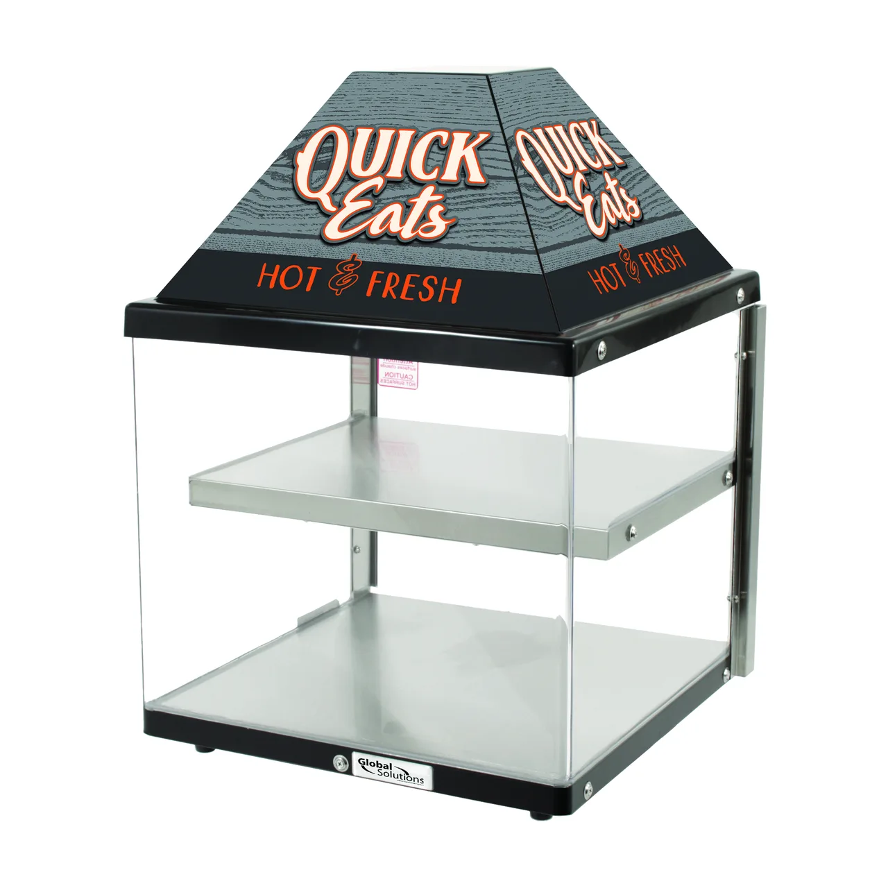 Global Solutions by Nemco GS1410 18" Countertop Heated Food Merchandiser