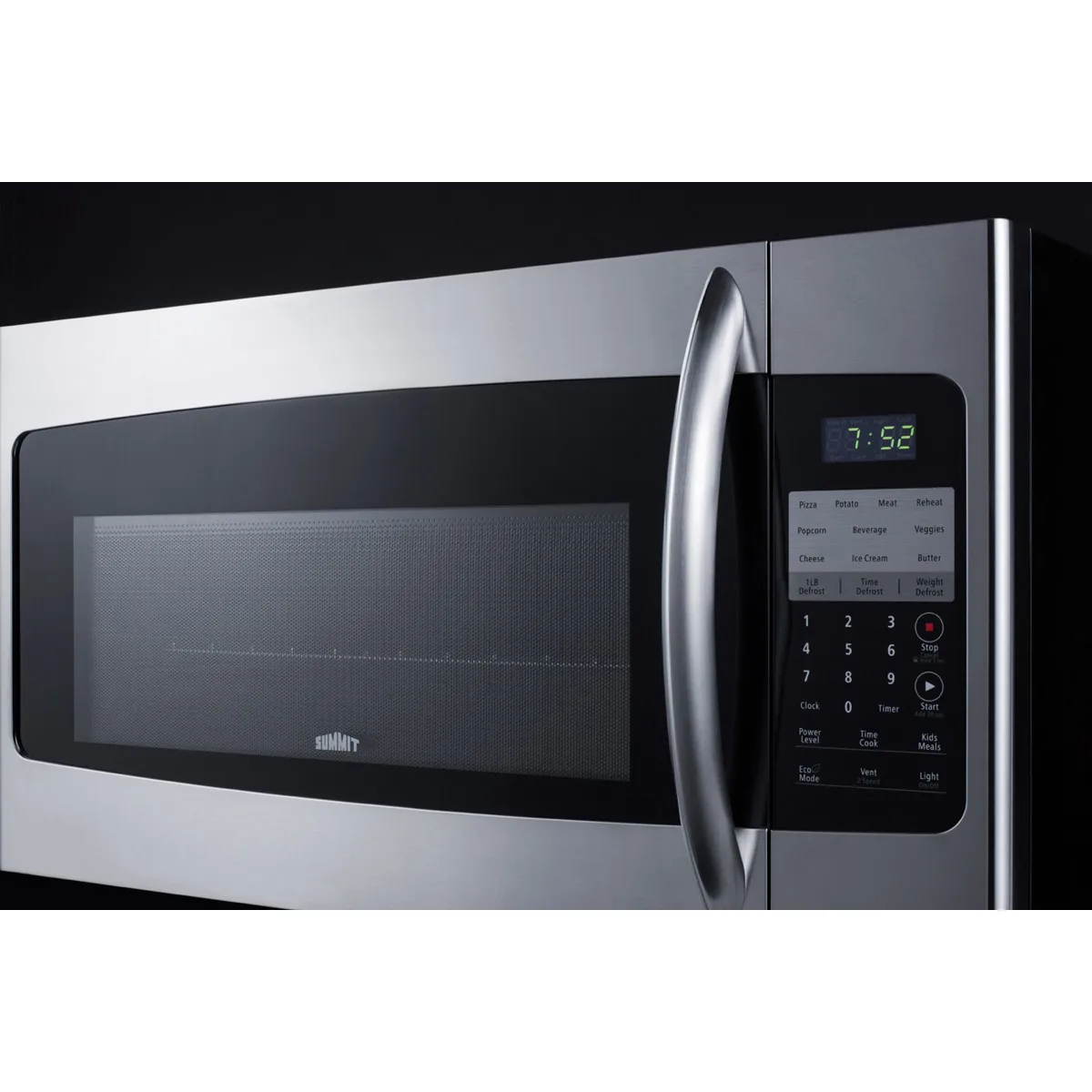 Summit OTRSS301 1000 Watts Over-the-Range Microwave Oven, 1.6 cu. ft.