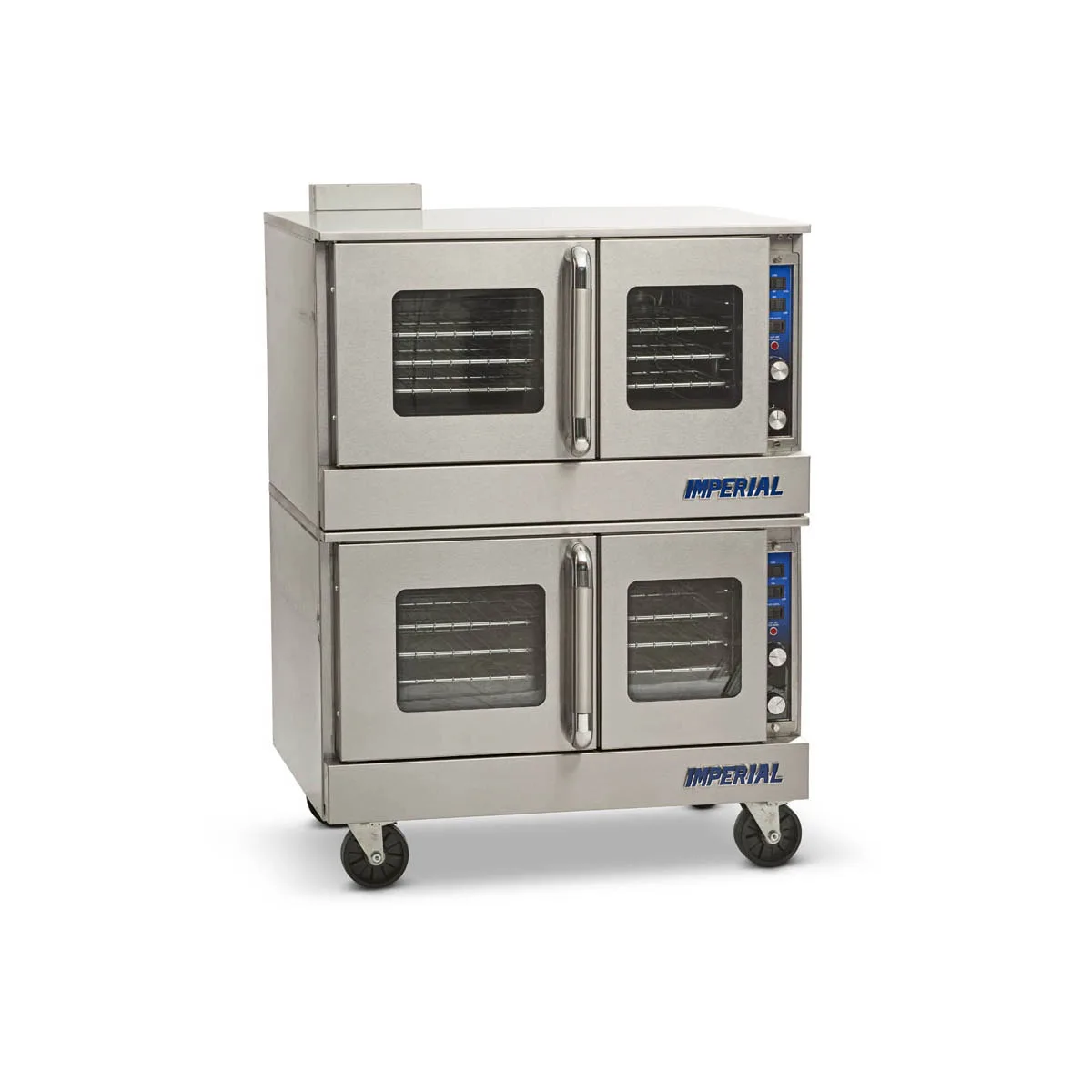Imperial PRV-2 Double Deck Full Size Gas Convection Oven with Thermostatic Controls