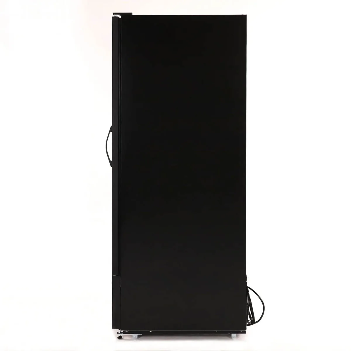 Maxx Cold MXGDM-50RBHC - 54" Black Glass Door Merchandiser Refrigerator, 50 cu ft, ½ HP, Lock