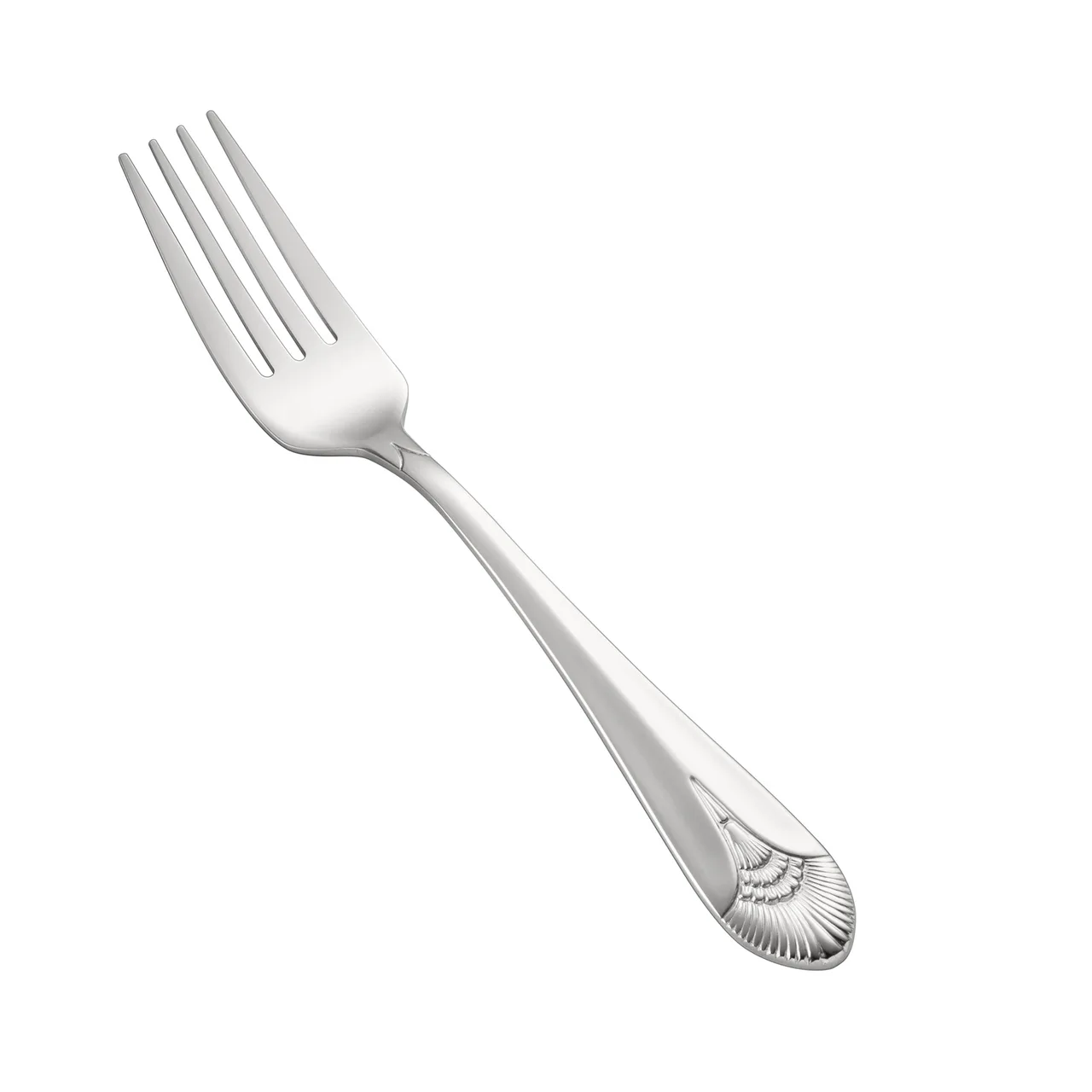 CAC China 8001-05 Royal Dinner Fork, 7-1/4" Length, Extra Heavy, 18/8 Stainless Steel - 1 Dozen