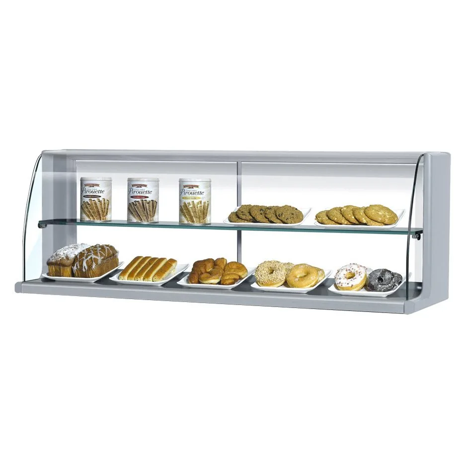 Turbo Air TOMD-50HS 50" Full Service Non-Refrigerated Countertop Display Case