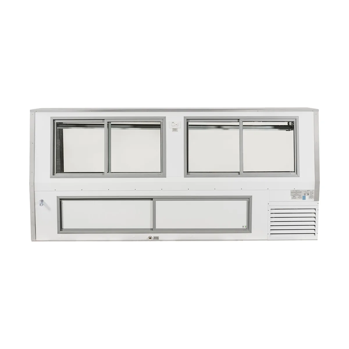 Howard-McCray R-CMS34N-12-LED 144" Double Duty Flat Refrigerated Meat Display Case, Remote