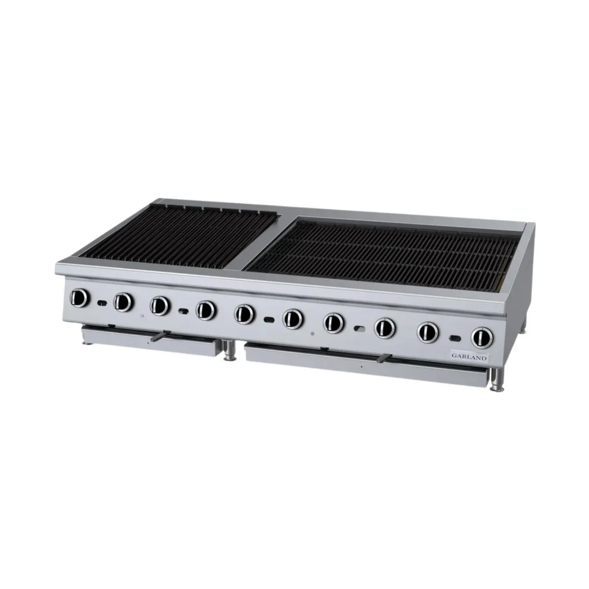 Garland US Range GTBG72-NR72 70" Countertop Gas Radiant Charbroiler w/ Non-Adjustable Grates