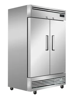Hurakan HKN-GXE42R2C 2 Solid Door Reach-In Refrigerator, Bottom Mounted, 41.9 cu. ft.