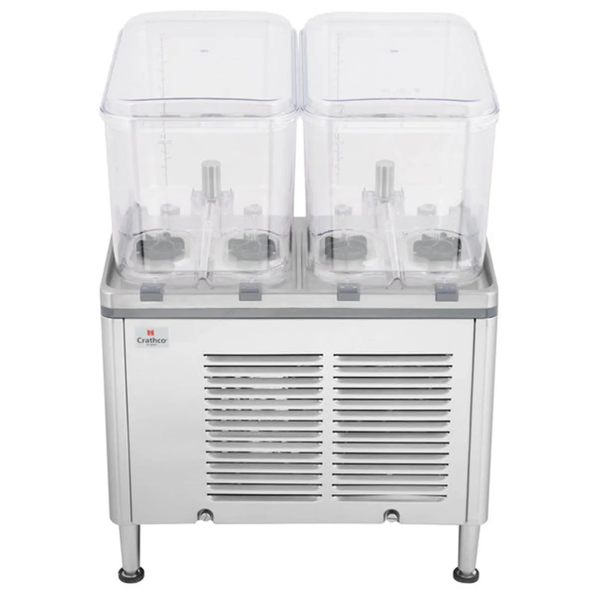 Crathco CS-2D-16-290 Beverage Dispenser with 2 Bowls / Agitator Type - 4.75 Gal (each) - 1/10 Hp