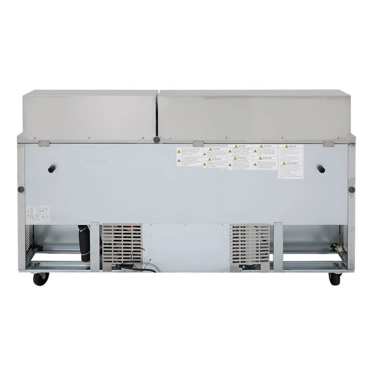 Turbo Air TST-72SD-30-N 72" Mega Top Sandwich/Salad Prep Table w/ 3 Doors, 30 Pans