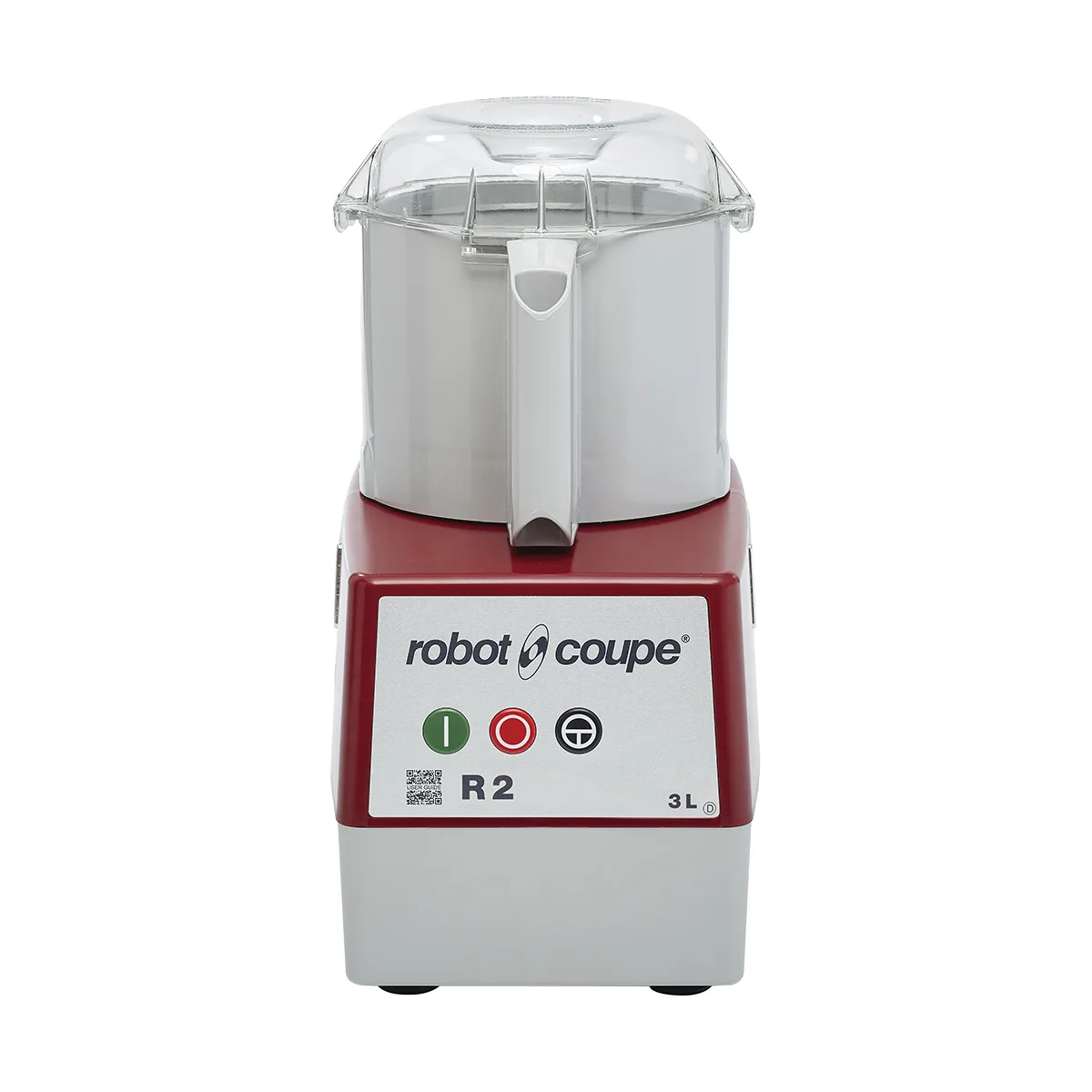 Robot Coupe R2B Commercial Food Processor, 3 L Gray Batch Bowl, Cutter / Mixer, 1 hp