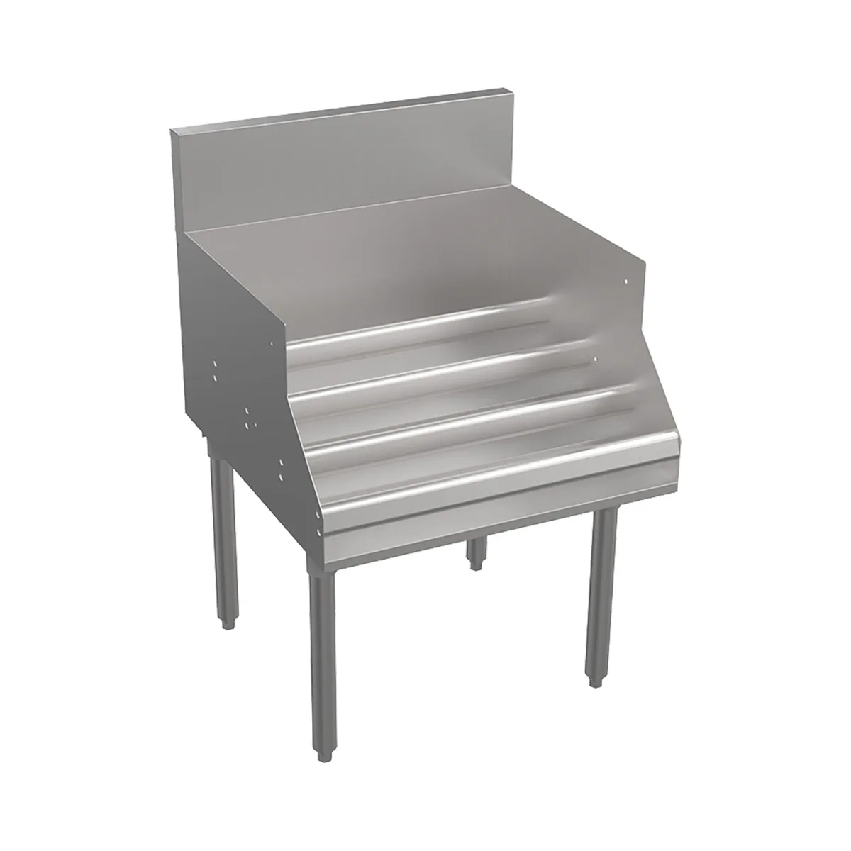 Krowne KR24-24RD Underbar Liquor Bottle Display Unit, 24"W x 24"D