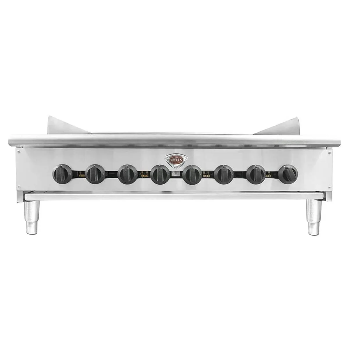 Wells HDCB-4830G 48" Countertop Heavy Duty Gas Radiant Charbroiler w/ (8) Burners, 160.000 BTU