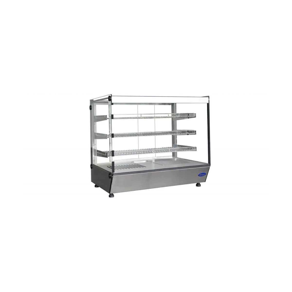 Atosa USA CHDS-53 27“ Countertop Heated Display Case, 3 Shelves