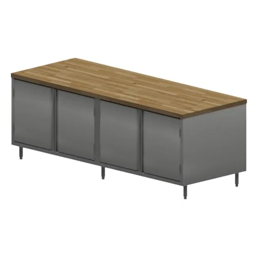 BK Resources CMT-3096H2 Dual Access Chef Table