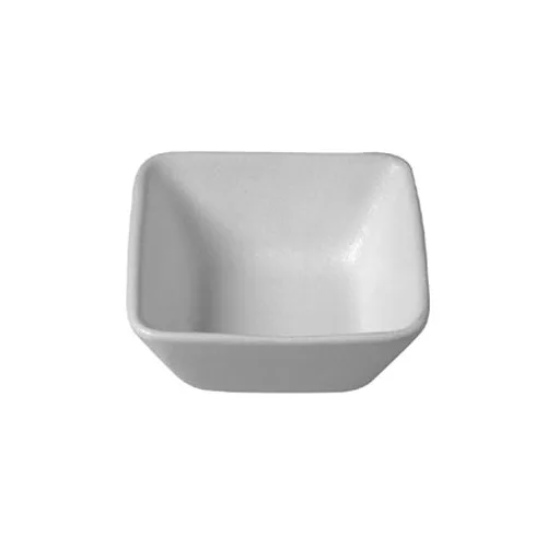 GET BSD01MW Bugambilia Bowl, 5.5"L x 5.5"W x 2.25"D, 11.75 Oz, Square Aluminum, Marble White