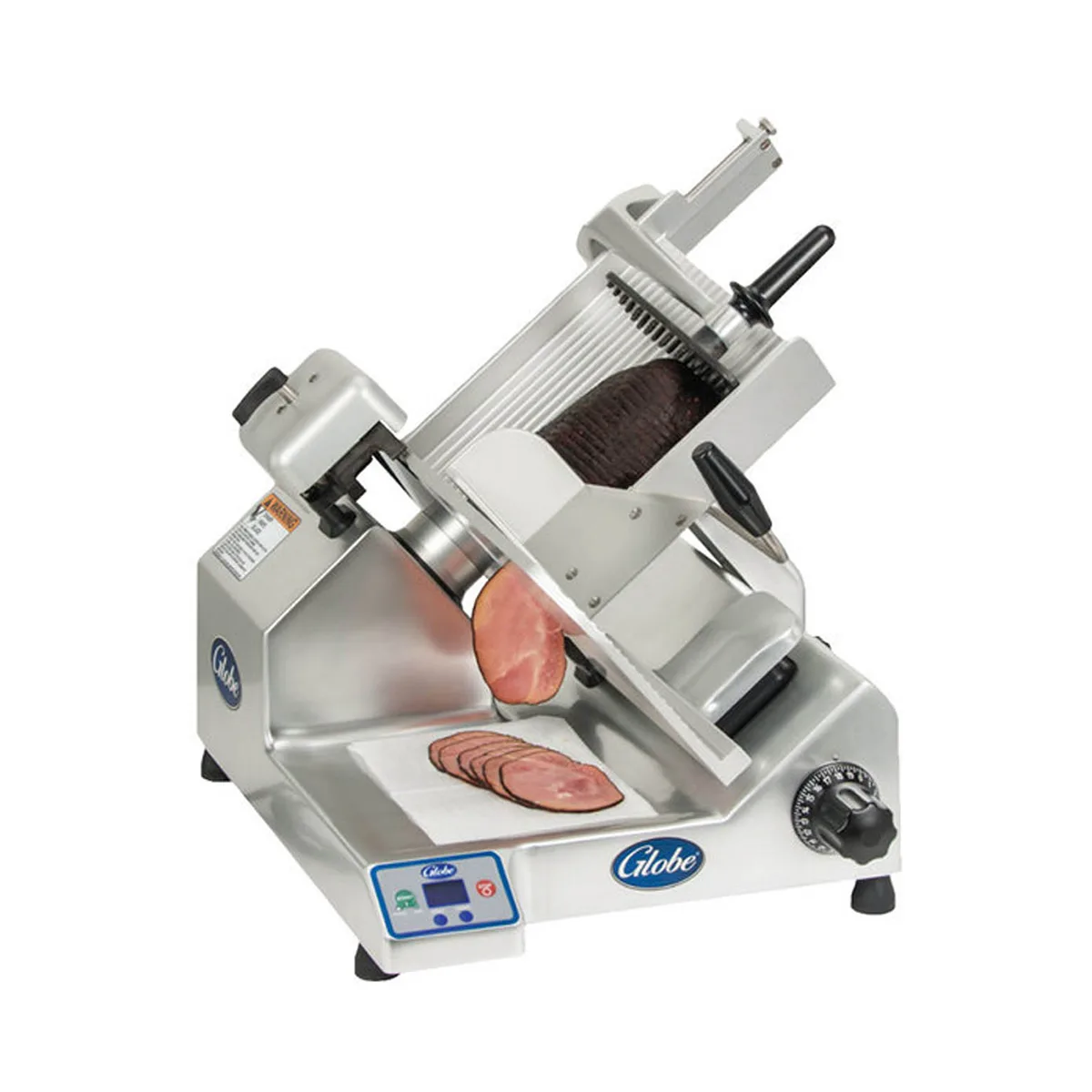 Globe SG13-05 S-Series 13" Heavy-Duty Manual Advanced Meat Slicer, 1/2 HP, 220V