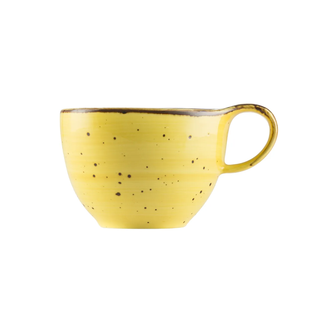 CAC China TUS-1-SFL Tucson Cup, 8.5 oz Porcelain Mug, Dishwasher/Oven/Microwave Safe - 1 Dozen