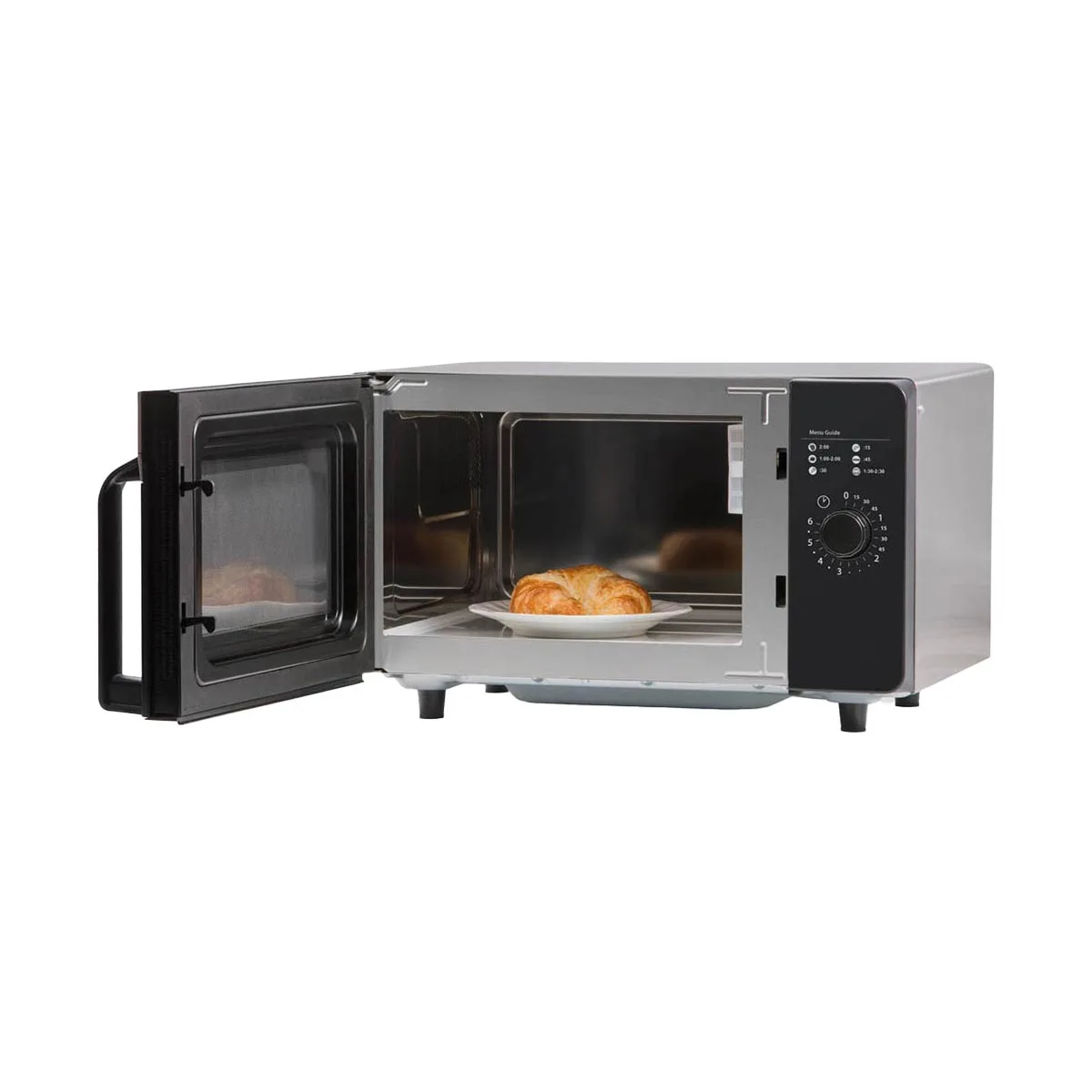 Amana RMS10DSA 1000W Low Volume Commercial Microwave Oven, 0.8 Cu. Ft., Dial Control, 120V