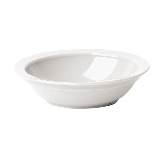 Cambro 45CW148 Bowl, 5 oz Fruit Cup, 4‑5/8" Dia x 1‑5/16" H, White Polycarbonate, NSF, Made in USA