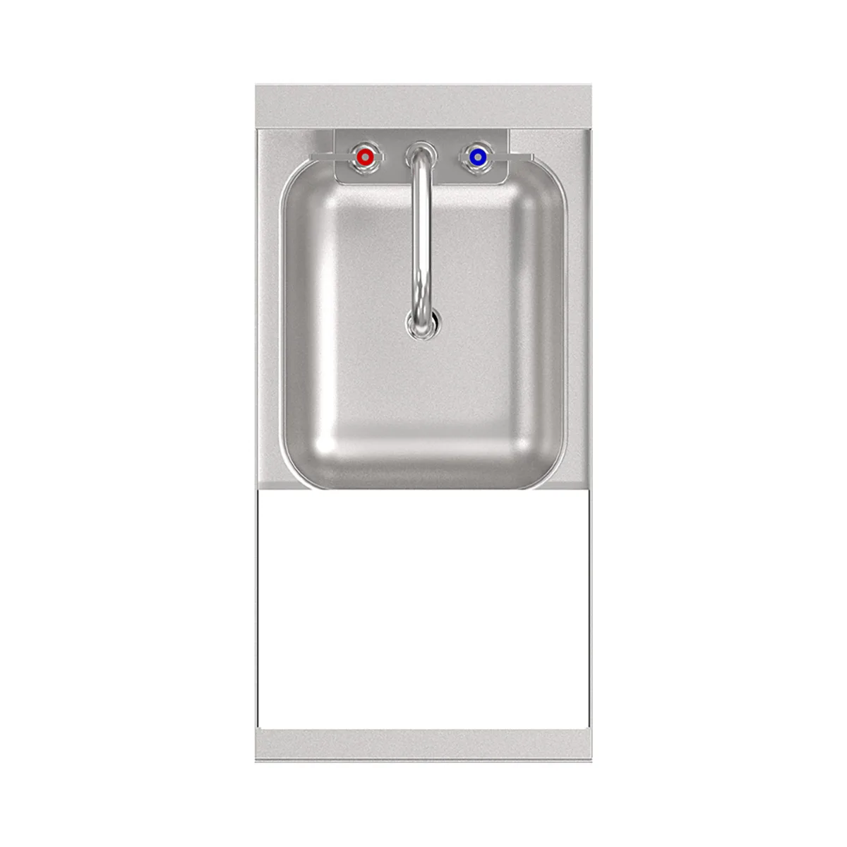 Krowne KR24-MC12-C 12" Underbar Sink Units, 1 Compartment without Drainboard