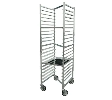 John Boos ABPR-1820-ZN-X 20 Pan End Load Aluminum Nesting Bun / Sheet Pan Rack, Available in Effingham and Nevada