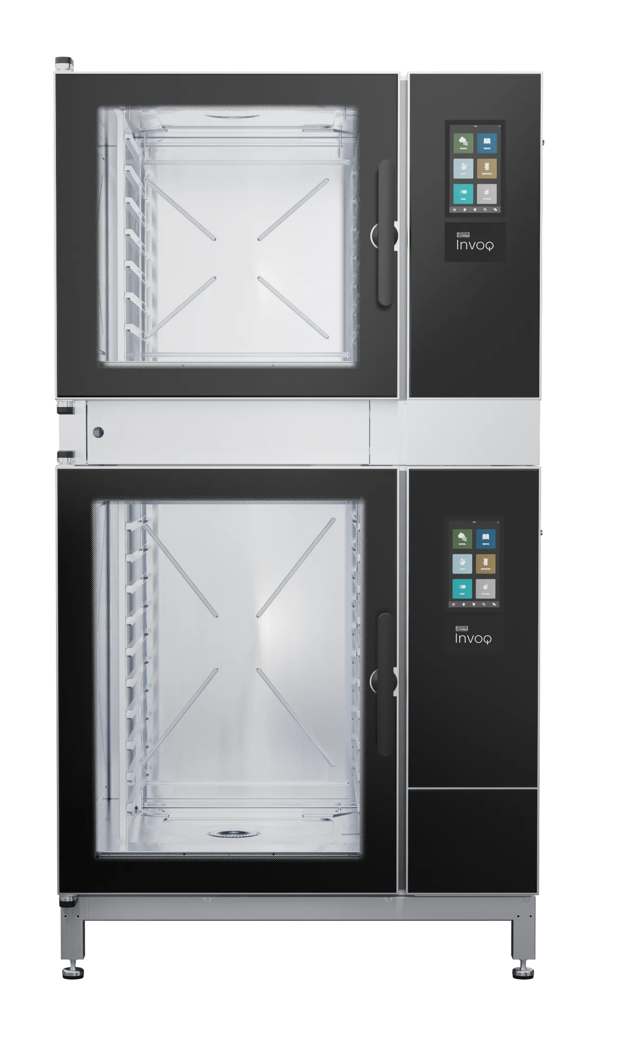 Blodgett INVOQ 62BLG/102BLG Full Size 16 Sheet Pan Gas Combi Oven w/ Touchscreen, Boilerless, 150.100 BTU