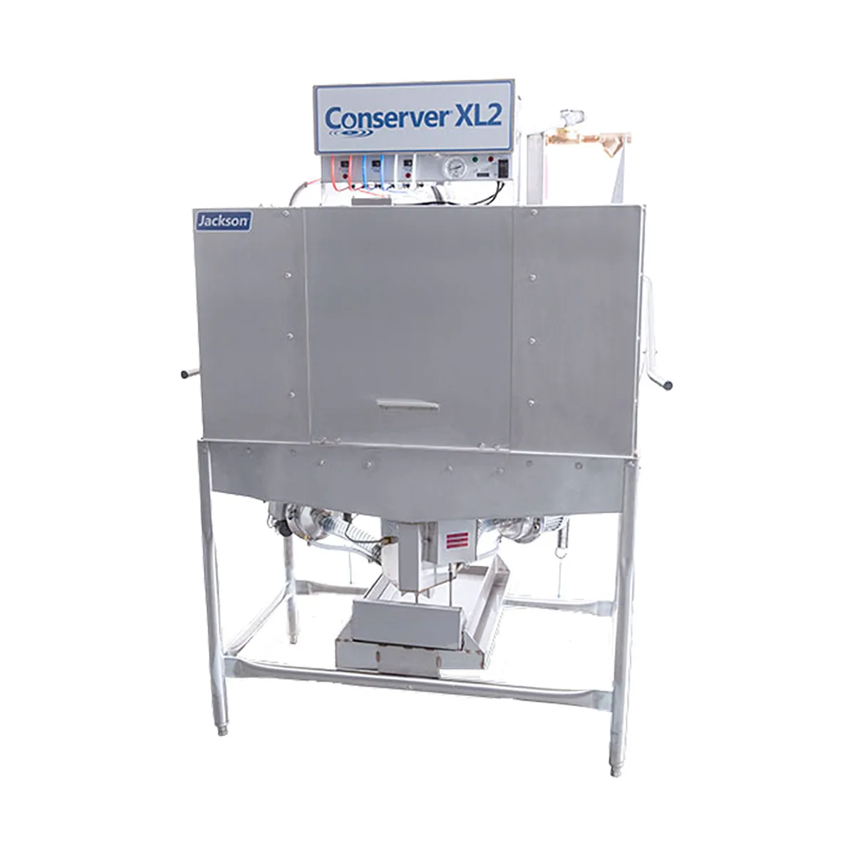 Jackson WWS CONSERVER XL2C 48" Corner Door Type Dishwasher - Double Rack, 45 Racks/Hr - Low Temp