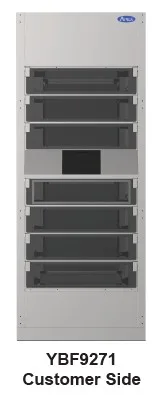 Atosa USA YBF9271 Pizza Locker, Optional Refrigerated / Ambient Section