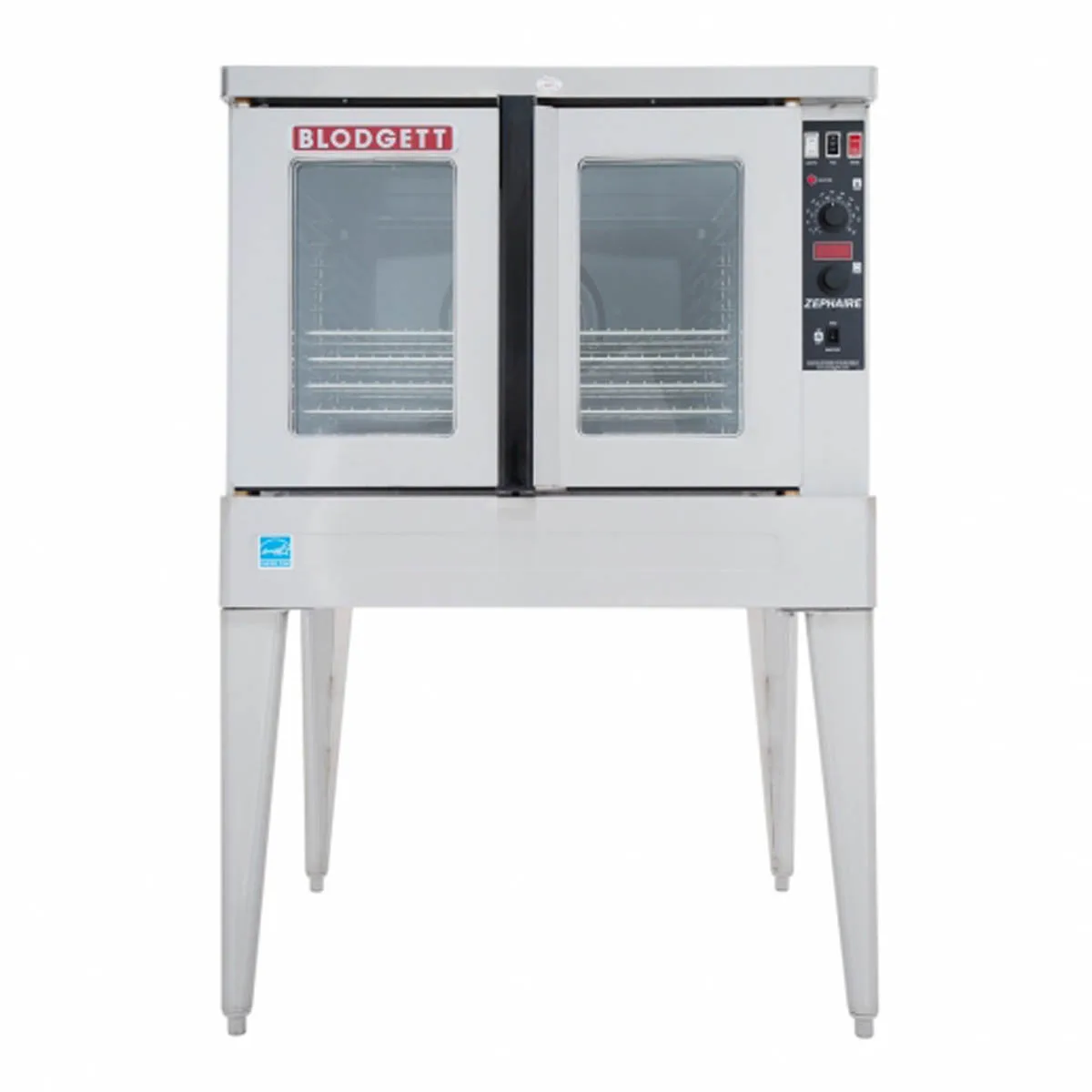 Blodgett ZEPH-100-G-ES SGL Zephaire Single Deck Gas Convection Oven