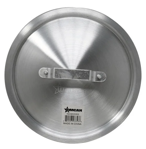 Omcan USA 43353 Aluminum Cookware Lid, 4.5 Qt Cover for Pots & Pans, Construction,