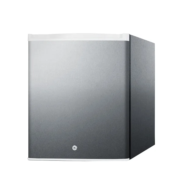 Summit FFAR25L7CSS 17" Freestanding Compact Refrigerator in Stainless Steel, 1.7 cu.ft