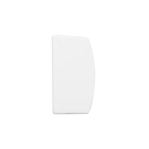 CAC China SCPD-5 Plastic Dough Cutter/Scraper, 5-1/2"L x 3-3/4"W, Skull Type - 1 Dozen