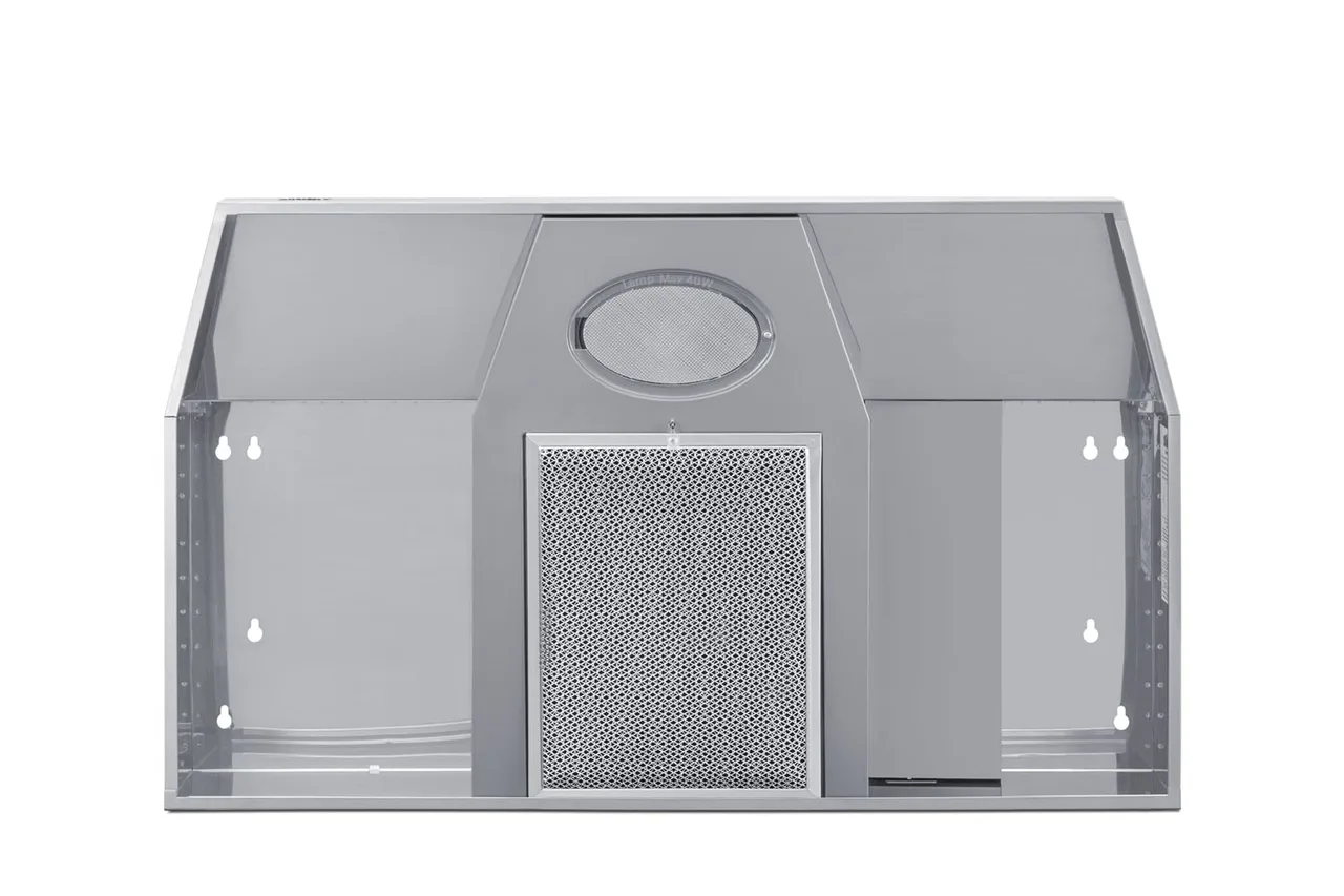 Summit H30RSSADA Under Cabinet Convertible Range Hood, 30" Stainless Steel, Two‑Speed Fan, Rocker Switch, Light & Bulb Included, Charcoal & Removable Metal Grease Filters, Top or Rear Exhaust, ETL Certified