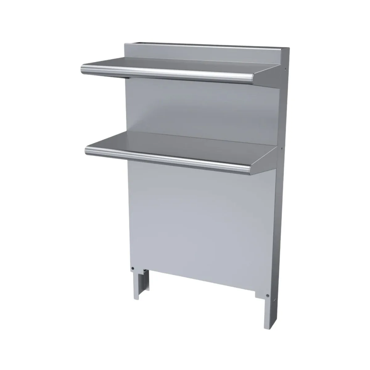 Garland US Range CCDHS-24 Cuisine Backguard/Flue Riser, with Double High Shelves