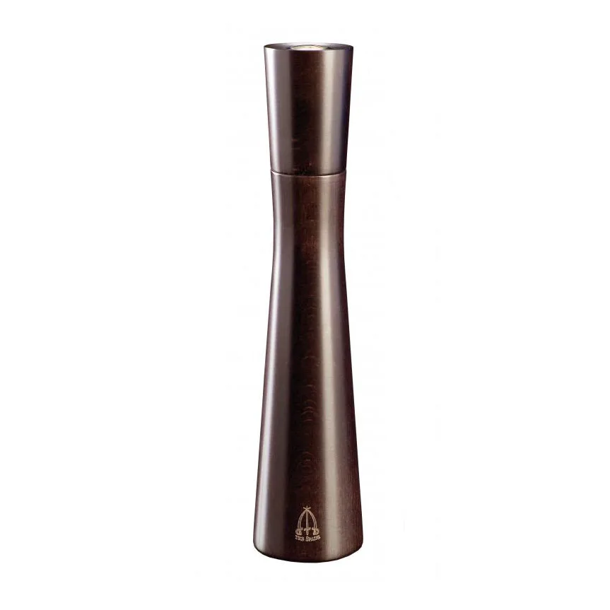 Omcan USA 43676 - Turandot Pepper Mill, 10.24" (26 cm) Tall, Beech Wood, Mechanism, Steel Shaft
