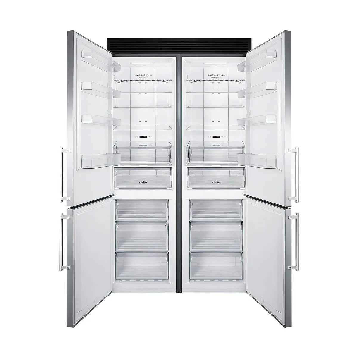 Summit FFBF181ES2KIT48 Reach-In Refrigerator Freezer, Stainless Steel, w/ Door Storage, 23.4 cu. ft.