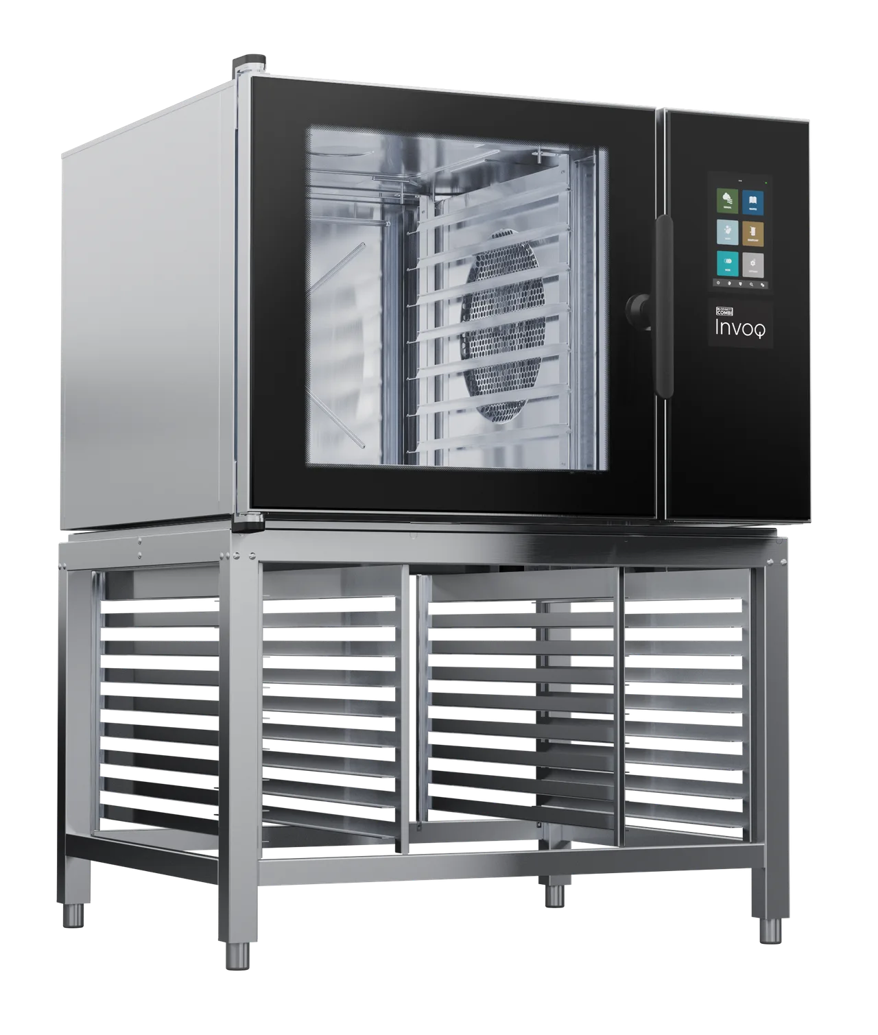 Blodgett INVOQ 62BG/62BG Full Size 12 Pan Gas Combi Oven w/ Touchscreen, Boiler, 272.800 BTU