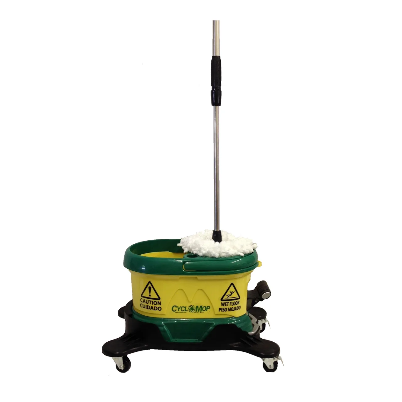 Bissell CM500D-GRN Cyclo Mop™ Spin Mop, with Dolly, Includes: (1) Bucket